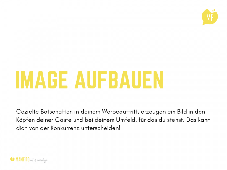 Dein Restaurant Image kann positiv oder negativ sein - beides kannst du durch Ads beeinflussen