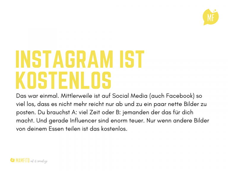 Social Media und Instagram für Restaurants