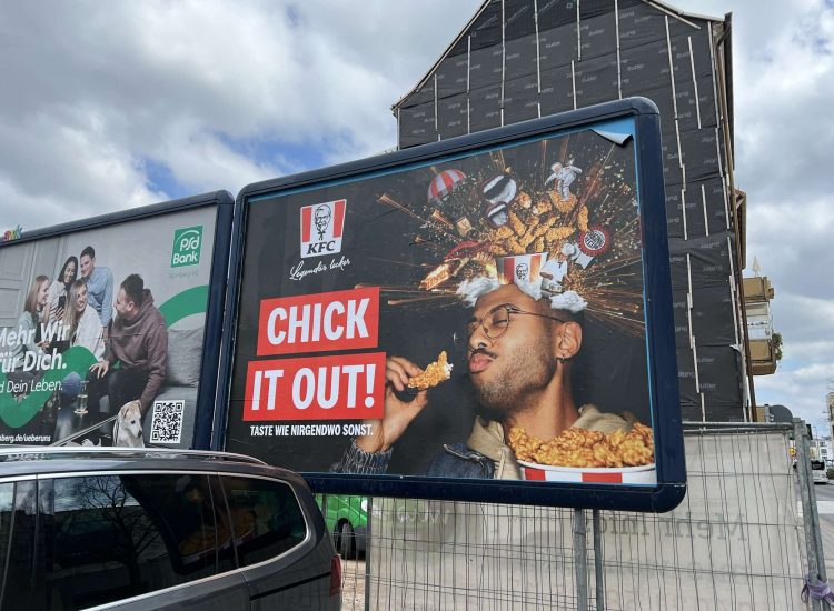 Plakatwerbung Gastronomie ist eine beliebte Möglichkeit auf sich aufmerksam zu machen